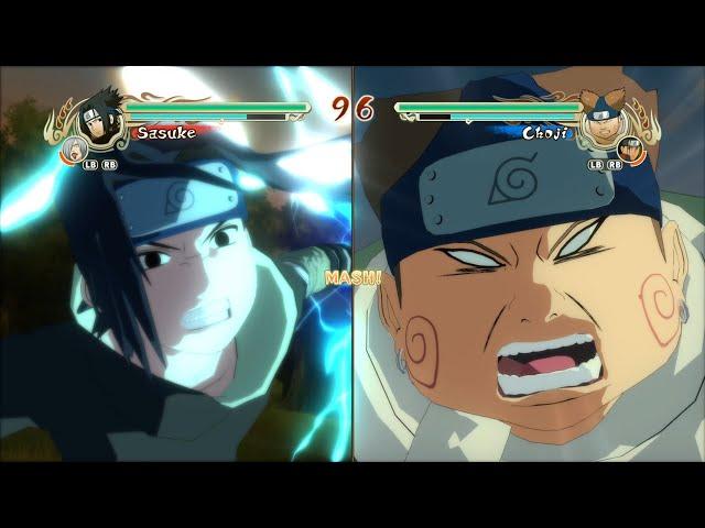 ЧИДОРИ САСКЕ ПРОТИВ ВРАЩЕНИЯ ЧОДЖИ  NARUTO Ultimate Ninja STORM 1 Бои (2023) | Аниме игры на ПК