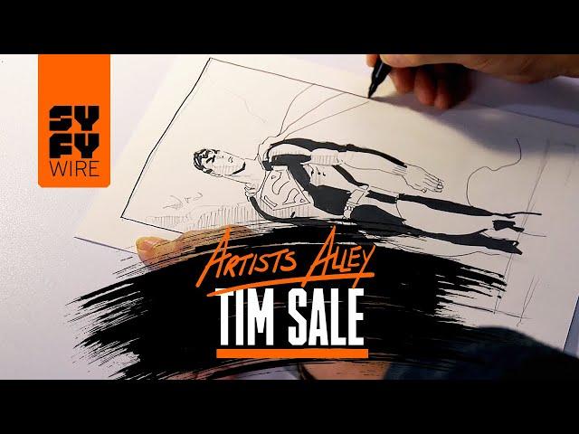 Superman Sketched By Tim Sale (Artists Alley) | SYFY WIRE