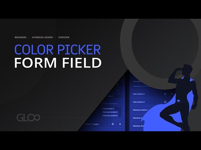 Color Picker Field - SuperGloo Forms Extensions+ - Tutorial