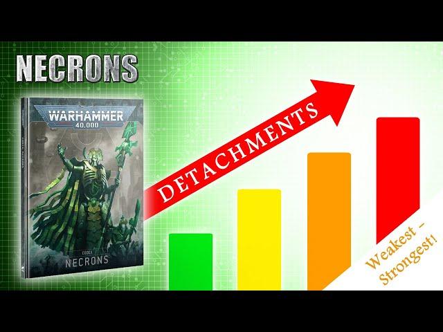 NECRONS Detachments RATED Tier List in 10th Edition Codex - Strongest + Weakest