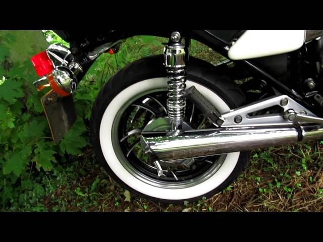 Yamaha XJ 550 Maxim 1982 "Mini Power Cruiser" White Wall Tyres & Custom paint