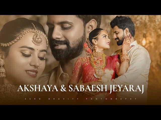 Akshaya & Sabaesh Jeyaram, writing their forever love story | Zero Gravity Photography