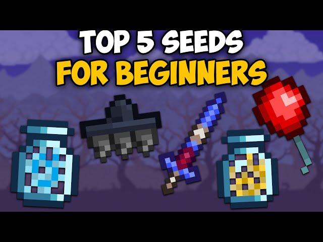 Top 5 seeds For Beginers in Terraria 1.4.4.9 | Terraria Top 5 seeds For Beginers