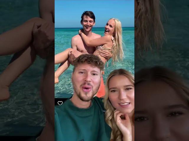 Geschwister oder Paar? #shorts #tiktok #couple #jonathanschoeck