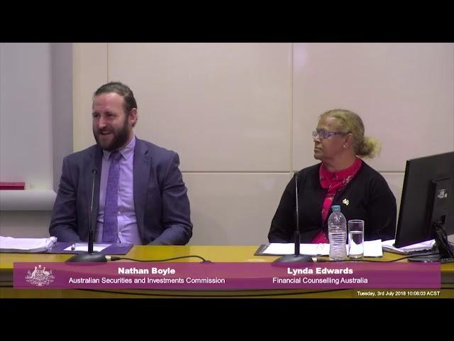 4.13 - Financial Counselling Australia and ASIC testify at the Banking Royal Commission