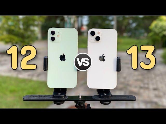 BEDA 1 JUTAAN‼️ Adu Kamera iPhone 12 vs iPhone 13