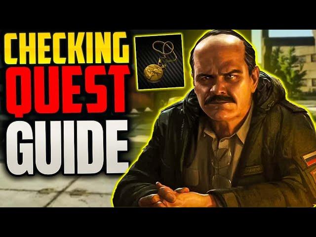 Escape from Tarkov - Checking quest guide