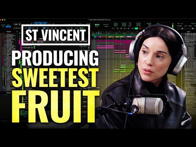 Production Breakdown: St. Vincent Unpacks Stems and Breaks Down "Sweetest Fruit" Pro Tools Session