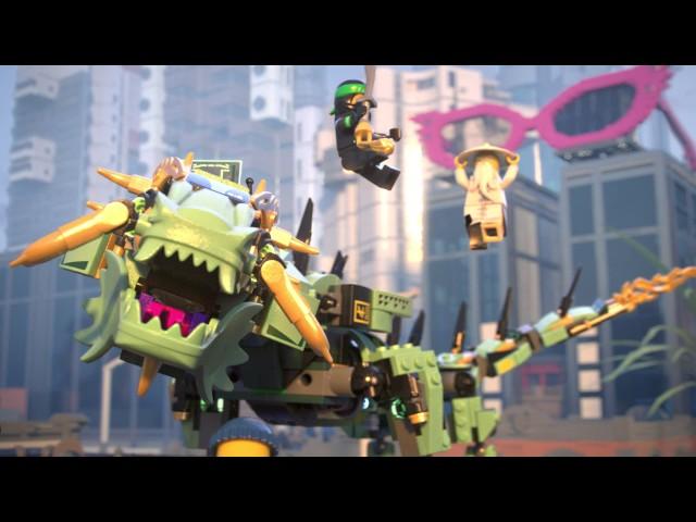 Green Ninja Mech Dragon - LEGO NINJAGO Movie - 70612 - Product Animation