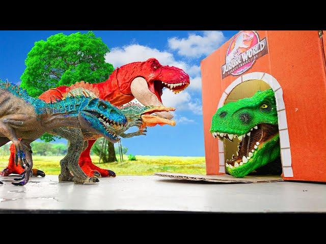 Full Spinosaurus, Mosasaurus of Kong:RAPTOR Jurassic2 of CATBANANA Shin Strongest Cartoon Animation