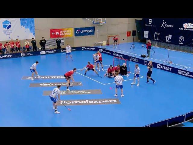 Tatran Střešovice vs Florbal Chodov - Czech Cup Semifinal