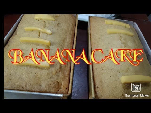 BANANA CAKE SUPER MOIST W/OVEN // RB COOKING TV