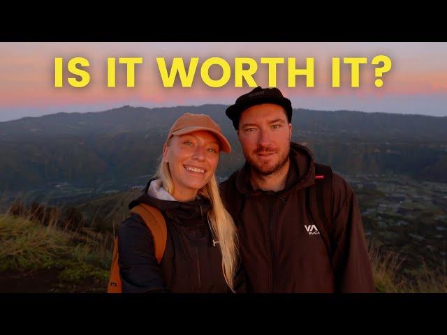 Mount  Batur Sunrise Hike - Climbing a VOLCANO in BALI