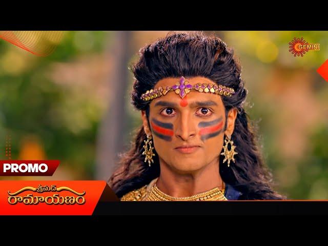 Ramayanam - Promo | 09 Nov 2024  | Telugu Serial | Gemini TV