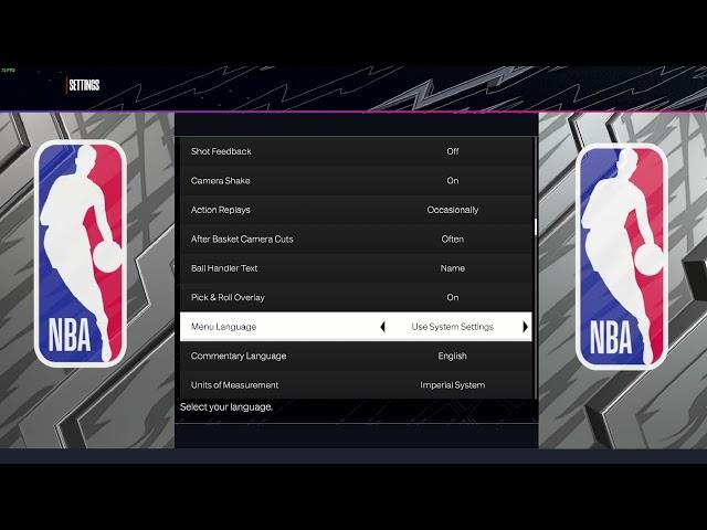 How to Change Language in NBA 2K24 - Game & Commentary Language