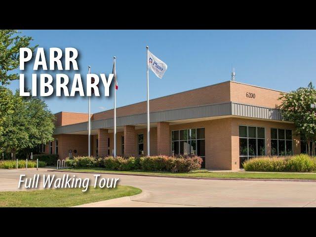 Walking Tour of Parr Library at Plano Public Library (2024)