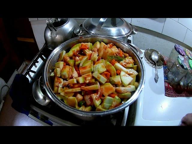 Салат из кабачков на зиму