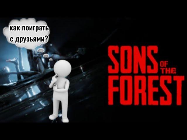 как поиграть с друзьями в Sons of the forest? кооператив с друзьями