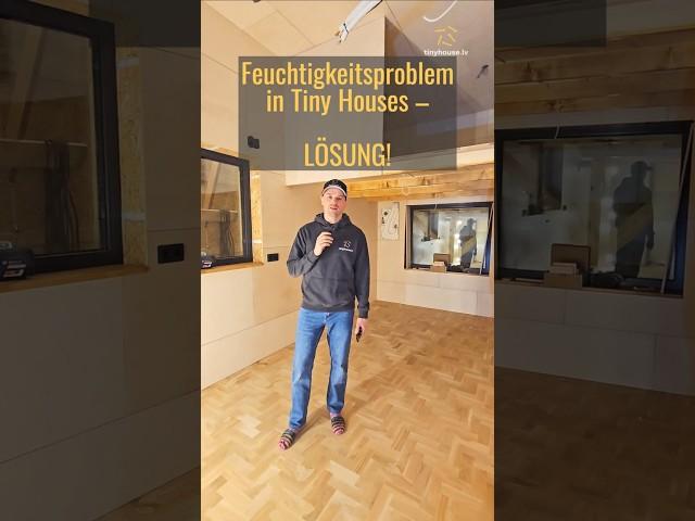 Feuchtigkeitsproblem in Tiny Houses - LÖSUNGEN #holzhaus #tinyhaus