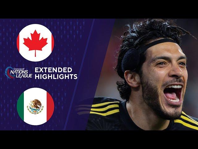 Canada vs. Mexico: Extended Highlights | CONCACAF Nations League Semi-Final | CBS Sports Golazo