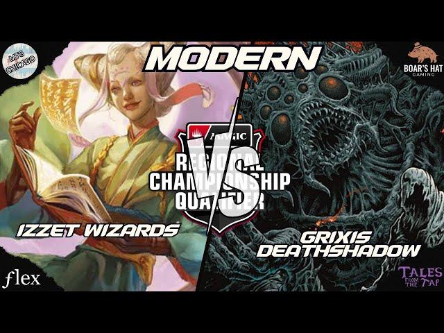 Izzet Wizards VS Grixis Death's Shadow [MTG Modern]