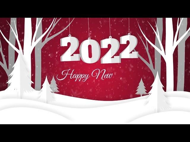 Happy New Year Intro for After Effects 2022