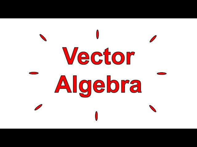 Vector Algebra - Position and Distance Vectors