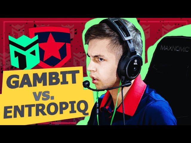 UNEXPECTED INTENSITY | GAMBIT VS ENTROPIQ | EPIC League CIS RMR 2021