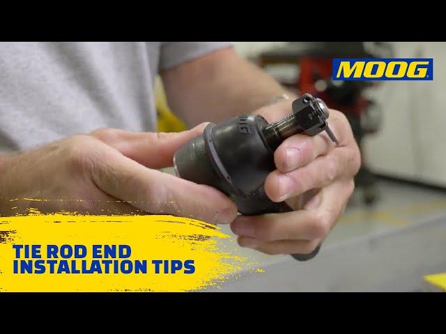 Tie Rod End Installation Tips | MOOG Parts