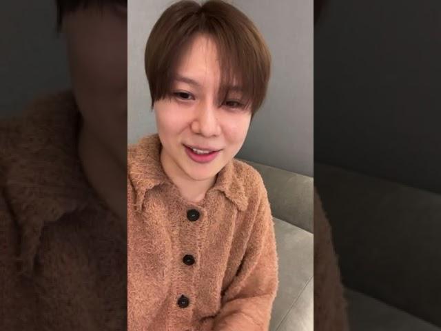 20230404 - SHINee Taemin IG Live (Part 1/2)