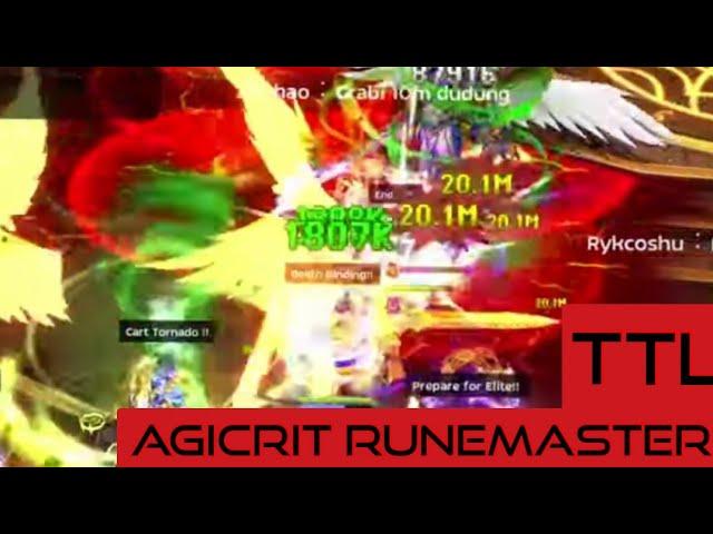 Weekly TTL AgiCrit RuneMaster