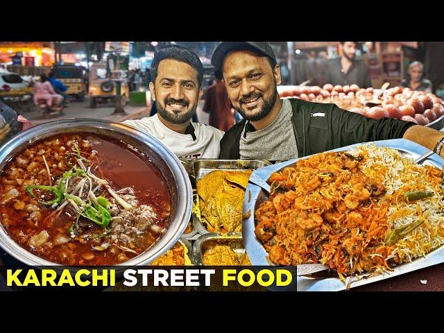 Karachi Food Tour with Abdul Malik Fareed | Fish Platter, Prawn Karhai, Biryani, Nihari, Street Food