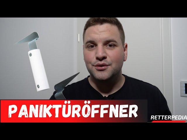 TÜRÖFFNUNG | Nach AUßEN öffnende Tür öffnen | Panik-Türöffner