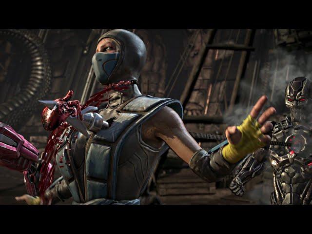 MORTAL KOMBAT X · Triborg "Team Work" Fatality [HD] | MKX