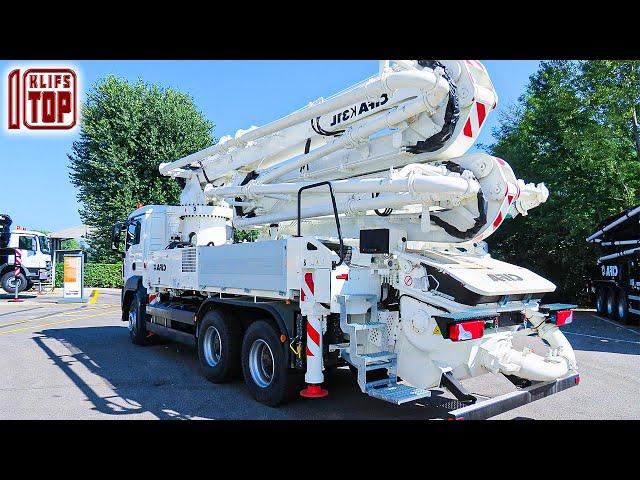 10 Most Incredible Concrete Pump Trucks in the World