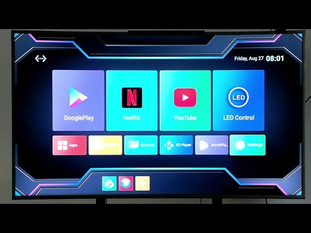 Apkintv X96 X4 Amlogic S905X4 Android TV Box operating method