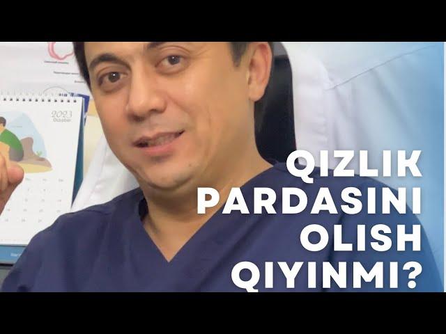 Qizlik parda qindan necha sm uzoqlikda joylashgan