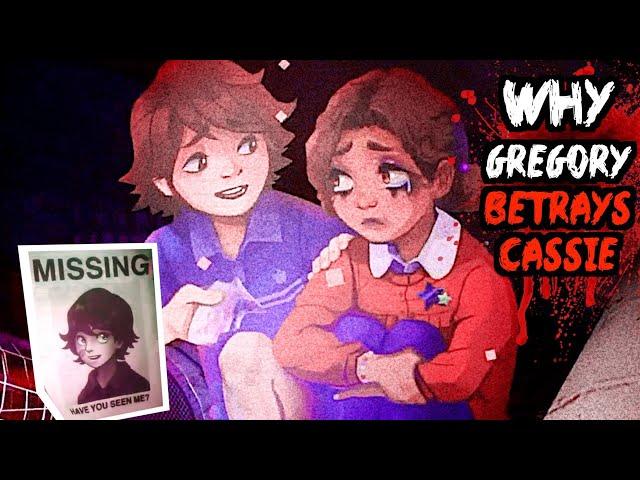 Why Gregory Betrayed Cassie In FNAF Ruin DLC ENDING - Security Breach FNAF RUIN DLC EXPLAINED