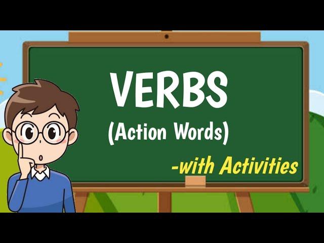 Verbs: Action Words (with Activities)