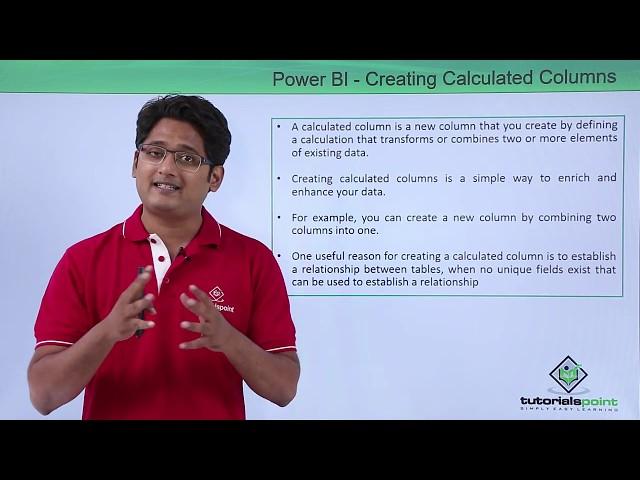 Power BI -  Creating calculated columns