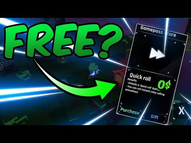 HOW TO GET ANY GAMEPASS FOR FREE! | Sol's RNG!