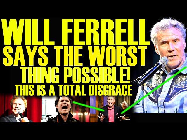 WILL FERRELL SAYS THE WORST THING EVER IN HIS CAREER AFTER FACING HUGE BACKLASH! THIS IS PATHETIC