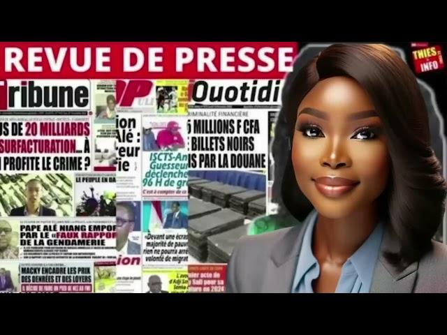 Revue De Presse Wolof Th fm #Zik fm #Rfm du 24 11 2024.mp4