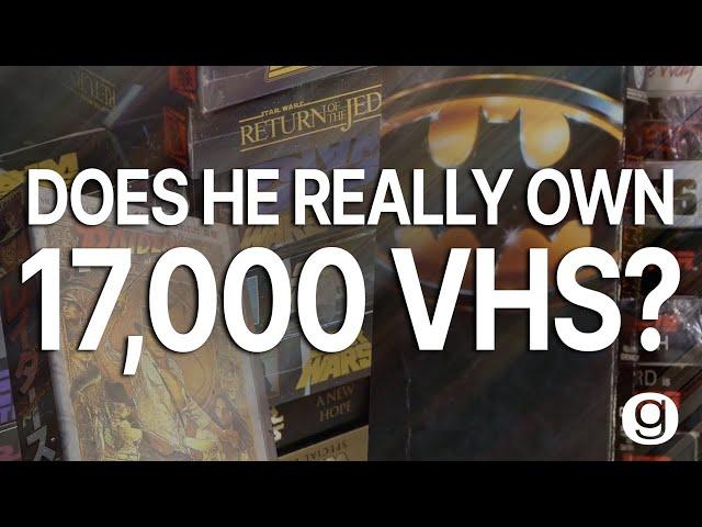 Meet the Collector that OWNS 17,000 VHS!