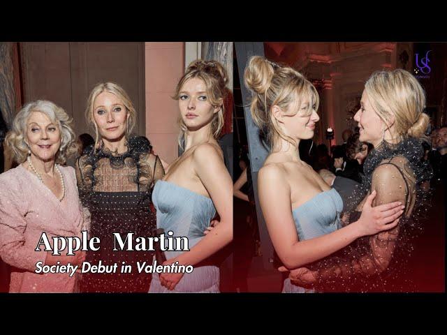 Apple Martin’s Stunning Debut Custom Valentino at Le Bal des Débutantes