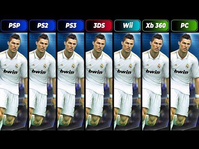 PES 13 | PSP - PS2 - PS3 - Xbox 360 - Wii - PC - 3DS | Graphics Comparison