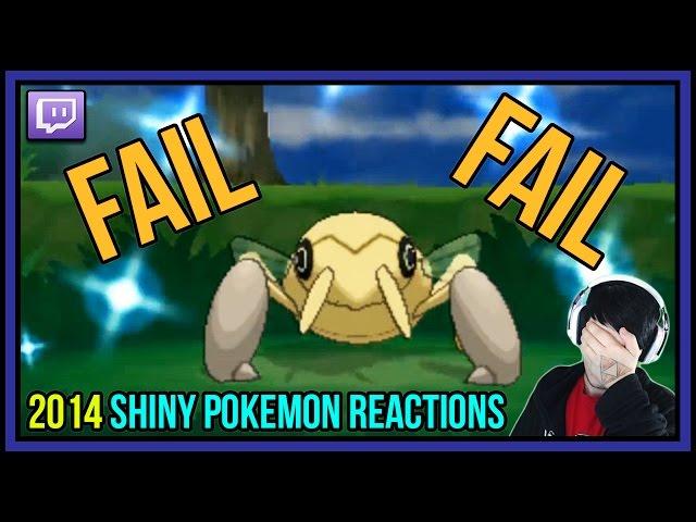 SHINY POKEMON FAIL! | 2014 SmkGaming05 Shiny Pokemon Reactions #01