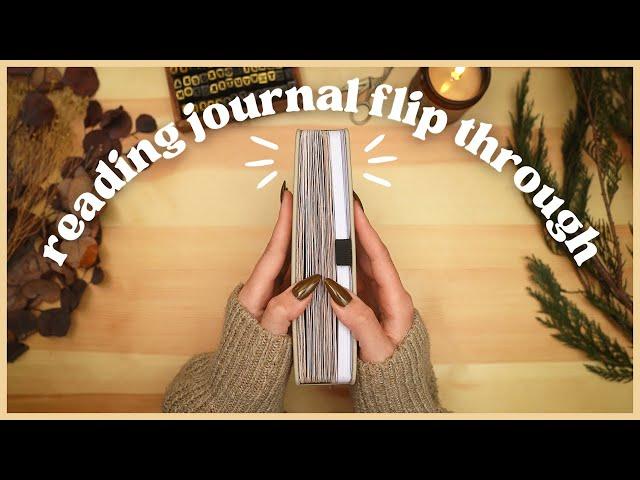 Six Months in my Reading Journal (60+ books!) | Flip Through 