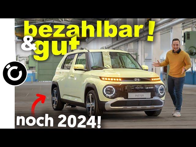 Hyundai INSTER - ab 25.000€ aber was gibt's in der BASIS?