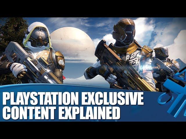 Destiny on PS4 - All The PlayStation Exclusive Content Detailed